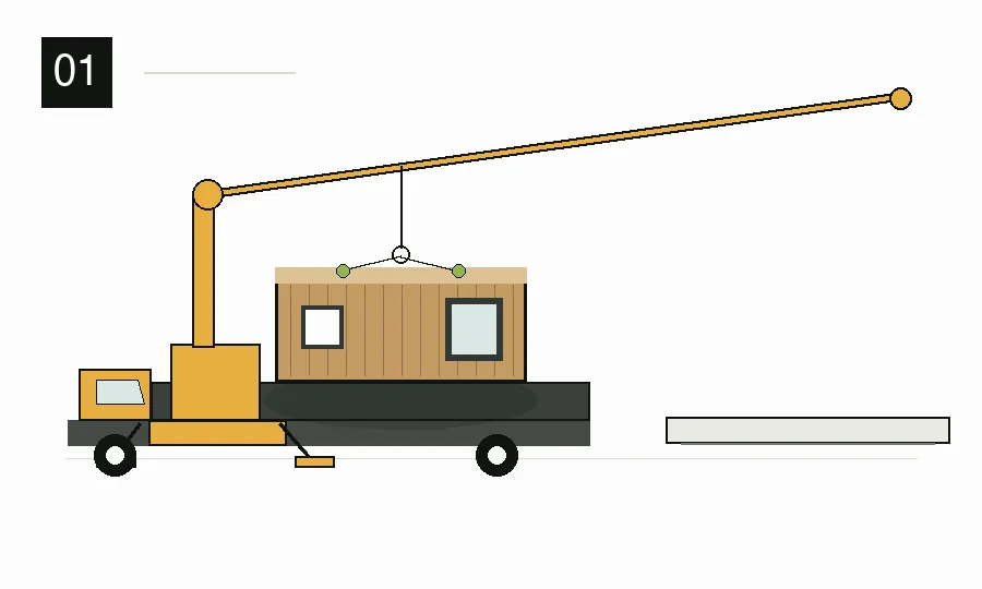 Modular House Homepage website screenshot