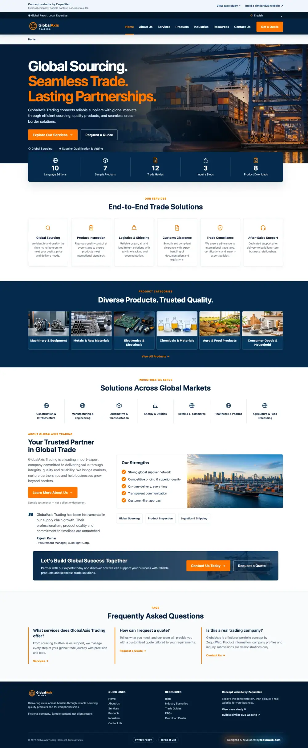 GlobalAxis Trading · Desktop · Captured 2026-10-22