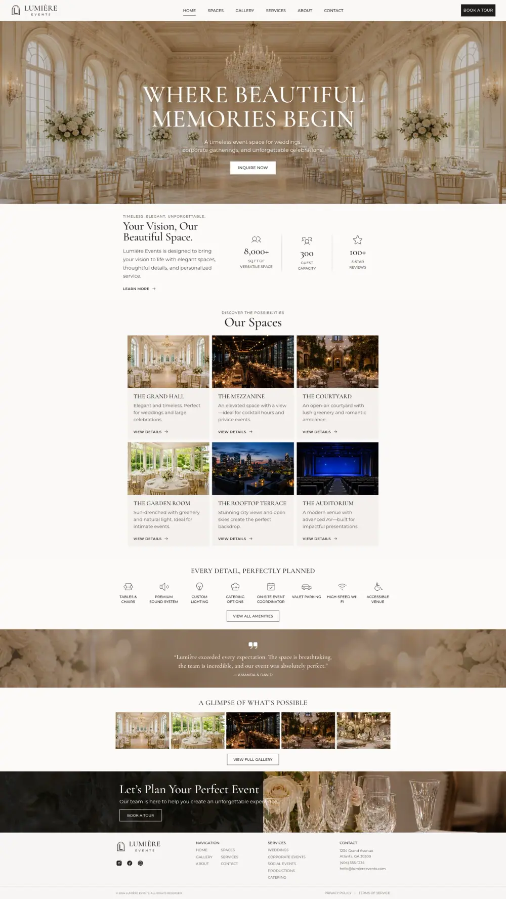 Lumière Events · Desktop · Captured 2026-10-22