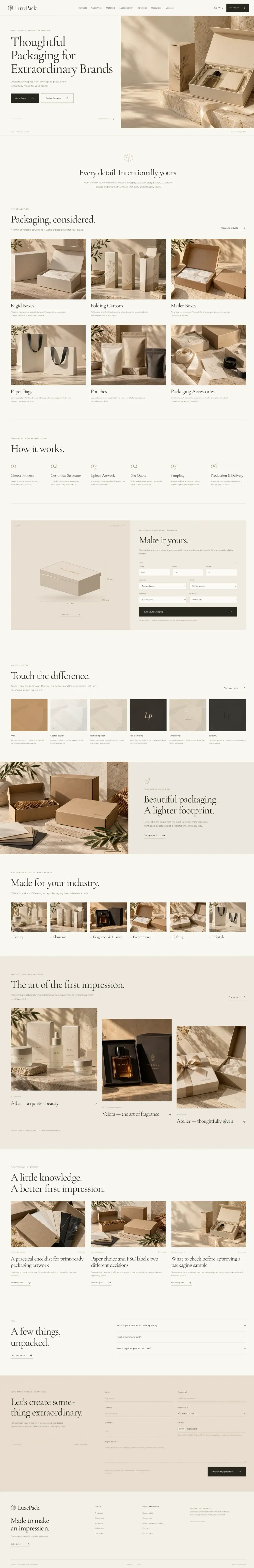 LuxePack · Desktop · Captured 2026-10-22