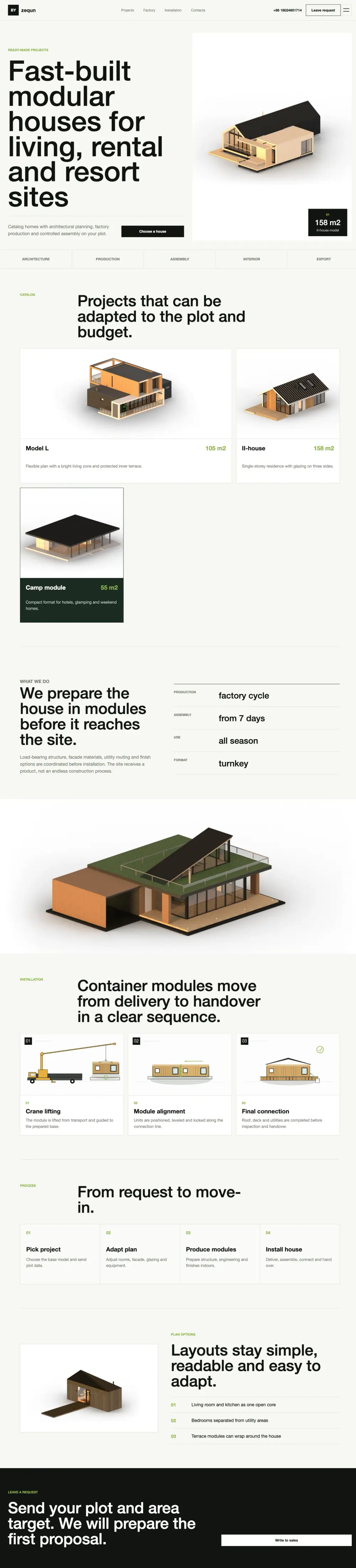 Modular House Homepage · Desktop · Captured 2026-10-22